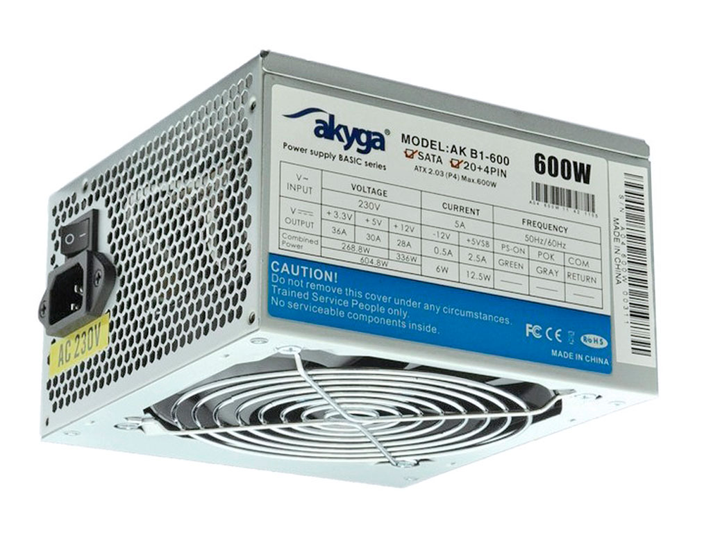 Akyga Tápegység Basic - 600W