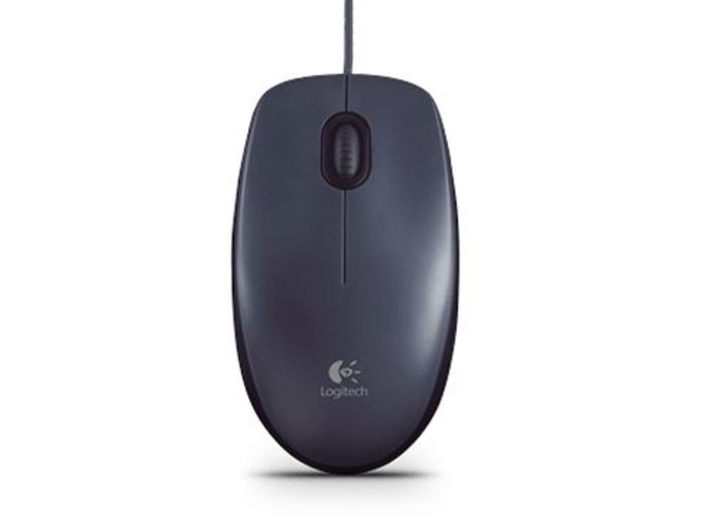 Logitech B100 fekete egér