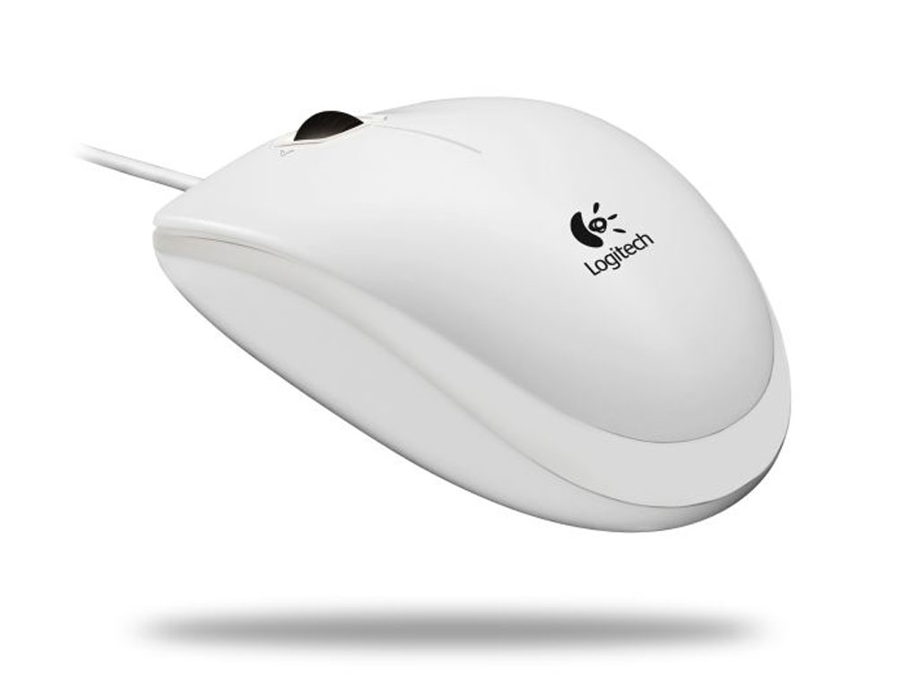 Logitech B100 fehér egér