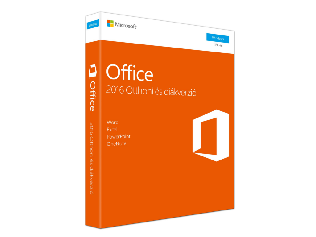 MS Office 2016 Otthoni és Diák verzió