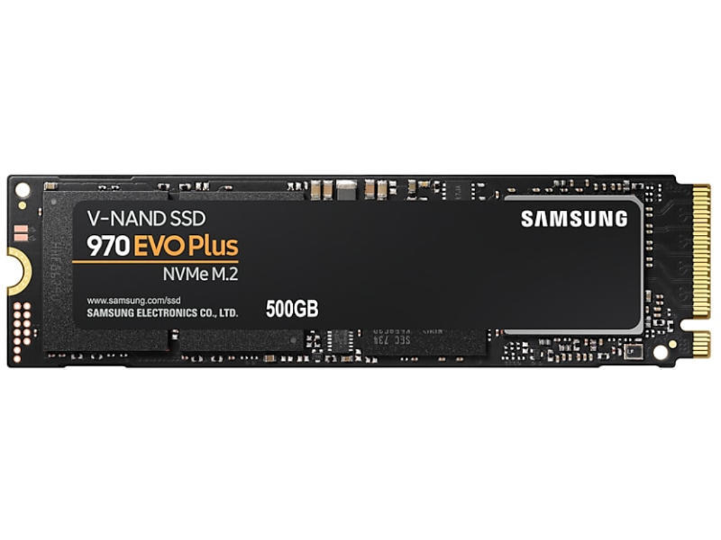 Samsung 500GB NVMe 1.3 M.2 2280 970 EVO Plus (MZ-V7S500BW) SSD