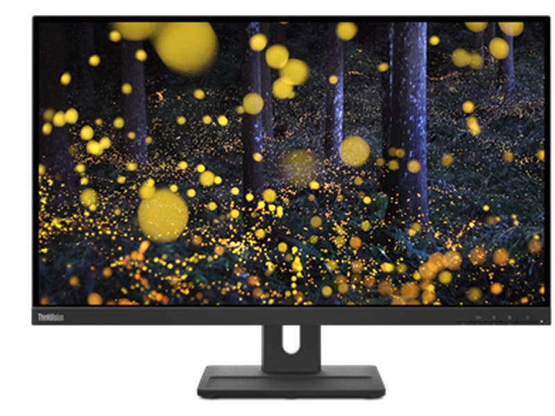 Lenovo ThinkVision E24Q-20 - 24 colos WLED IPS Fekete monitor