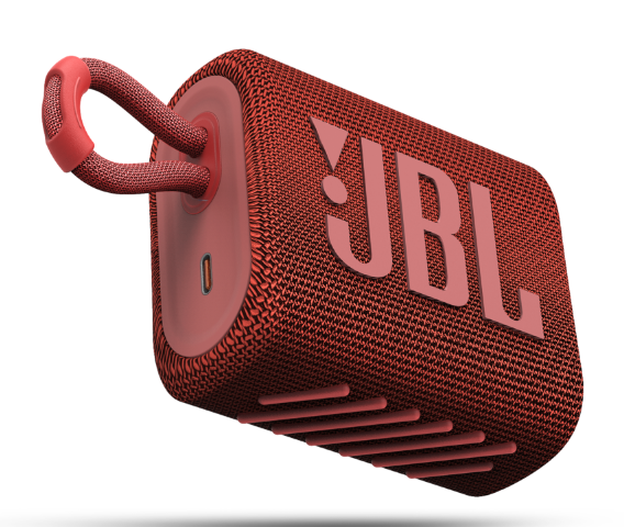 JBL GO 3 hordozható bluetooth hangszóró piros