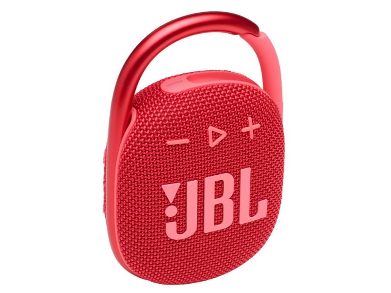 JBL Clip 4 Piros hordozható Bluetooth hangszóró